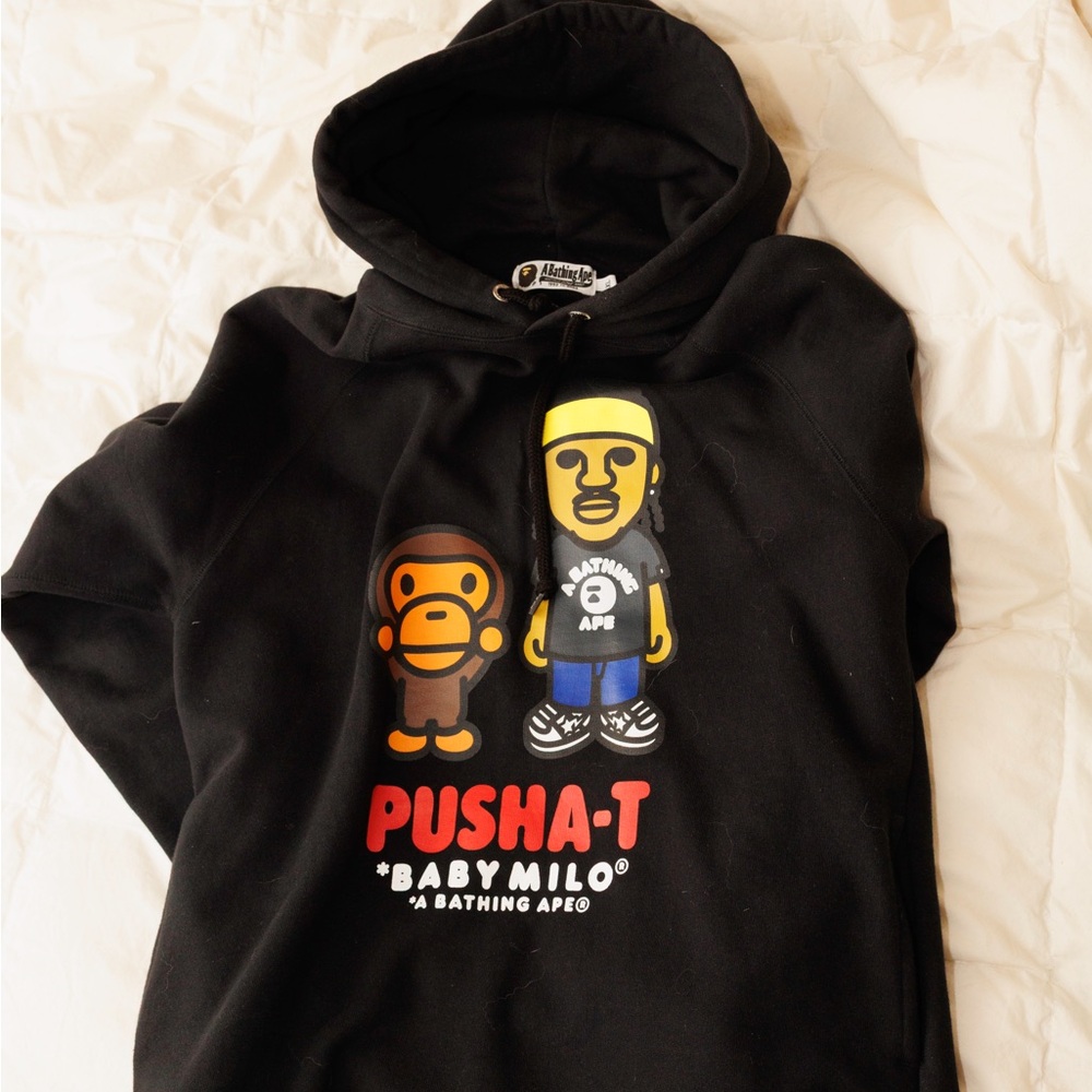 Bape Pusha-T Baby Milo Hoodie XL